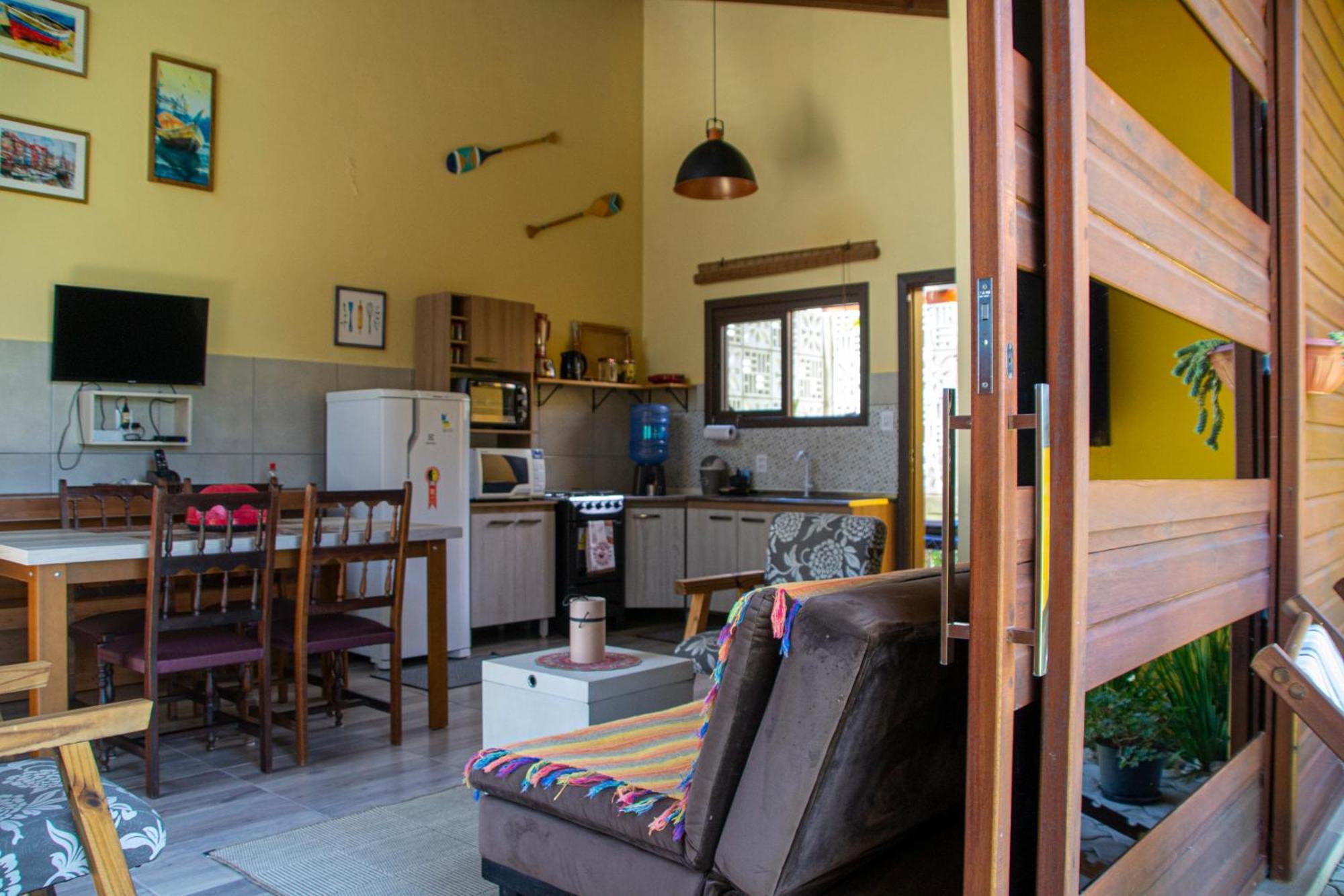 A Casa Amarela - Conforto E Tranquilidade Proximo Ao Mar Balneario Gaivota 外观 照片